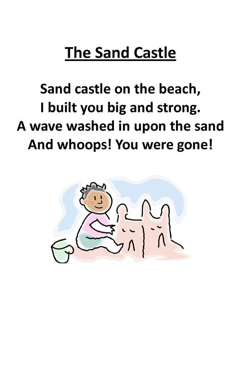 Beach Rhyming Words