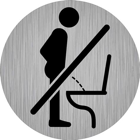 Immi Toilette Hinweis Bitte Im Sitzen Pinkeln Nicht Im Stehen Pinkeln