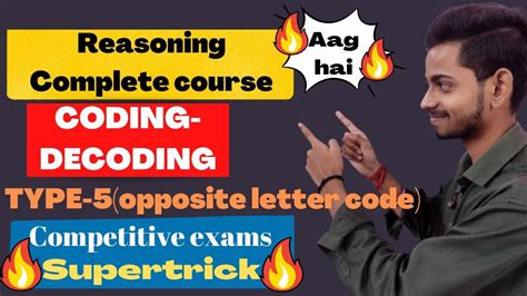 Type 5 Opposite Letter Code Coding Decodingreasoning In2022learn