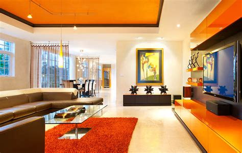 25 Amazing Orange Interior Designs