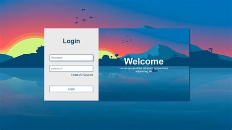 How To Create Login Form Page Design Using Html And Css Html Vrogue