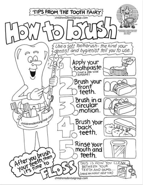 Dental Health Week Worksheet