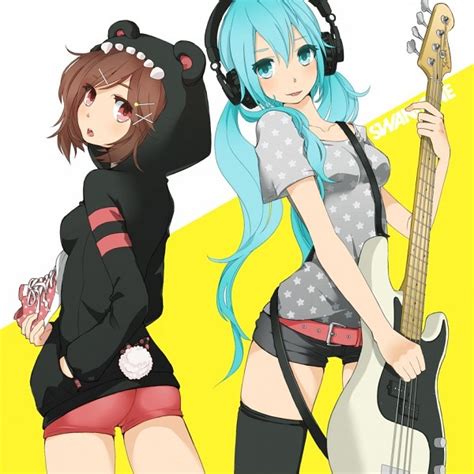 Miku And Meiko Vocaloid Pinterest