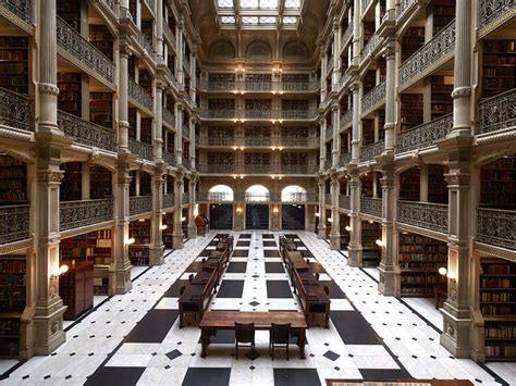 Photo Of George Peabody Library Peabody Library Beautiful Library