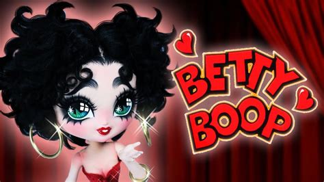Custom Betty Boop Doll Kuu Kuu Harajuku Repaint And Transformation
