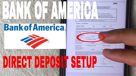 Jul 01, 2020 · fill out a deposit slip: Setup Bank Of America Direct Deposit 🔴 - YouTube