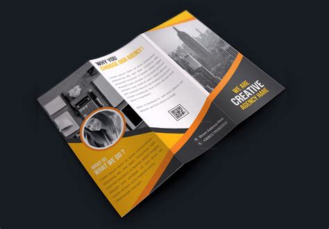 Premium Corporate Creative Tri Fold Brochure Design Graphic Yard