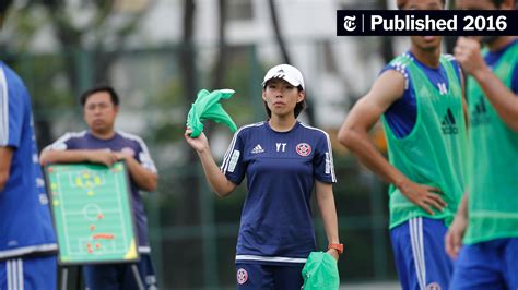 In A First Woman Coaches Mens Soccer Team To A Title The New York Times