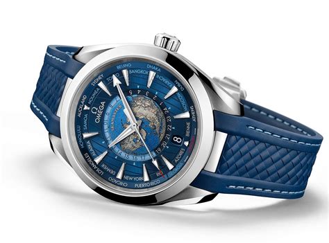 Omega Seamaster Aqua Terra Worldtimer In Steel Time And Watches