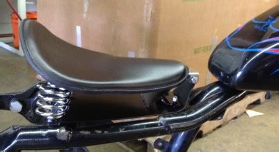 There are several varieties of official seats that will fit a newer model harley iron. 1982-2003 Sportster Solo Spring Seat Kit Iron Nightster ...