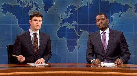 Watch Saturday Night Live Highlight Weekend Update Colin Jost And Hd Wallpaper Pxfuel