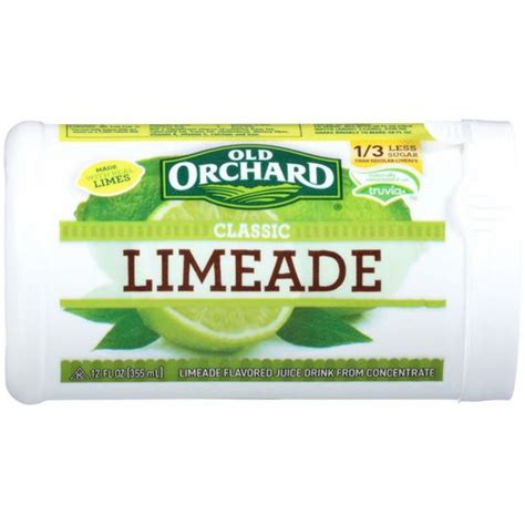 Old Orchard Classic Limeade Flavored Juice Drink From Concentrate Obx