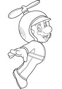 In this game boy color exclusive. Propeller Mario coloring page | Free Printable Coloring Pages