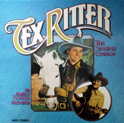 Tex Ritter The Singing Cowboy 1975 Vinyl Discogs