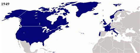 Organisation du traité de l'atlantique nord (otan); File:NATO countries since 1949.gif - Wikimedia Commons