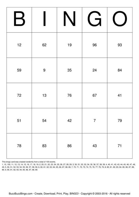 100 Days Of School Bingo Cards To Download Print And Customize