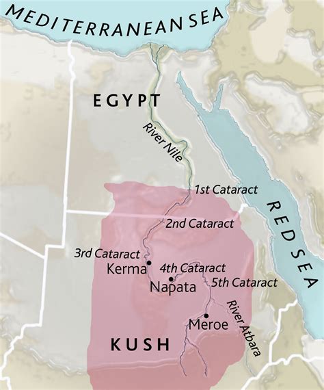 Kingdom Of Kush And Their Relations With The Egyptians Short History
