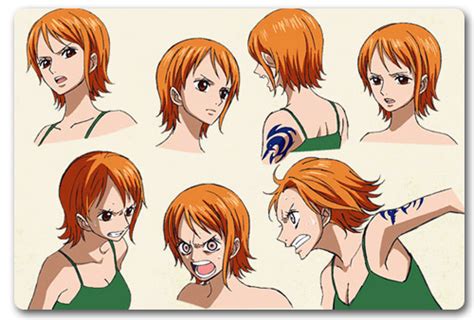 Nami One Piece One Piece Anime Anime Character Drawing Character Sheet Character Concept