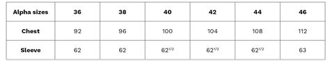 JACK & JONES SIZE GUIDE – MYNT OUTFITTERS - OFFICIAL