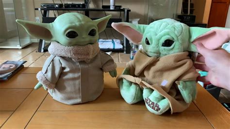Build A Bear Baby Yoda The Child Plush With Sounds Youtube