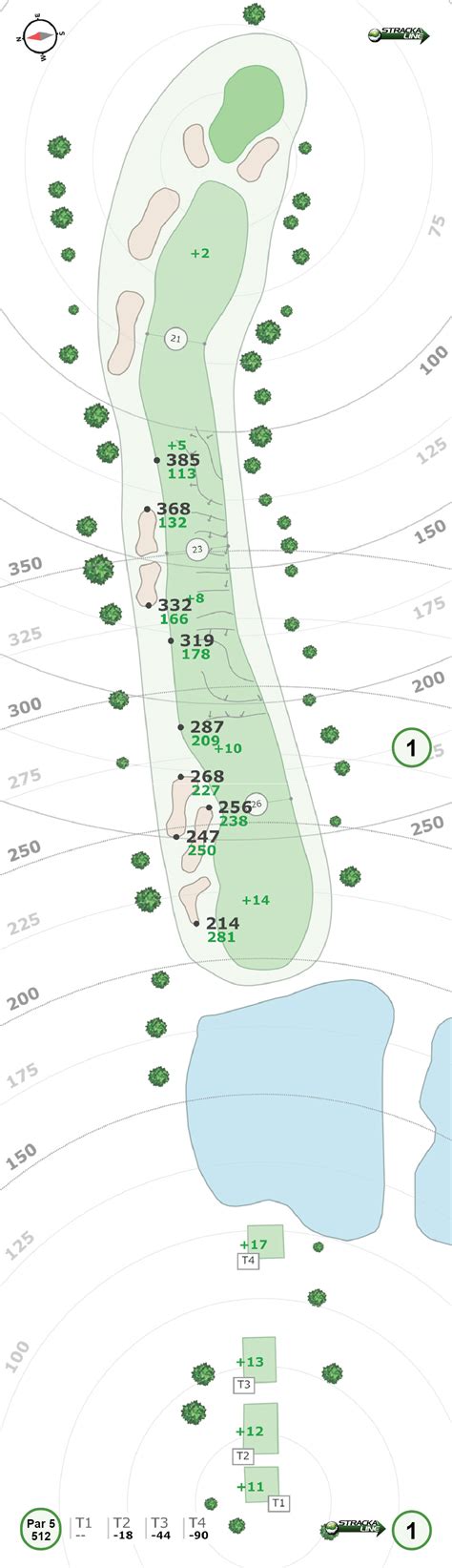 Yardage Book East Lake Golf Club For The Tour Championship