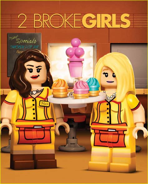 2 Broke Girls Kat Dennings Beth Behrs Get Lego Treatment See All
