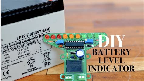 How To Make A Battery Capacity Level Indicator Lm3914 Ic Youtube