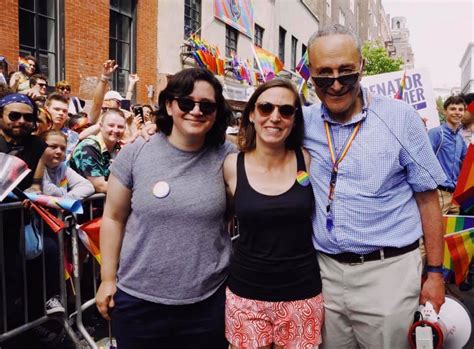 Jessica emily schumer, alison emma schumer. With my daughter Alison and her new wife... - Senator ...