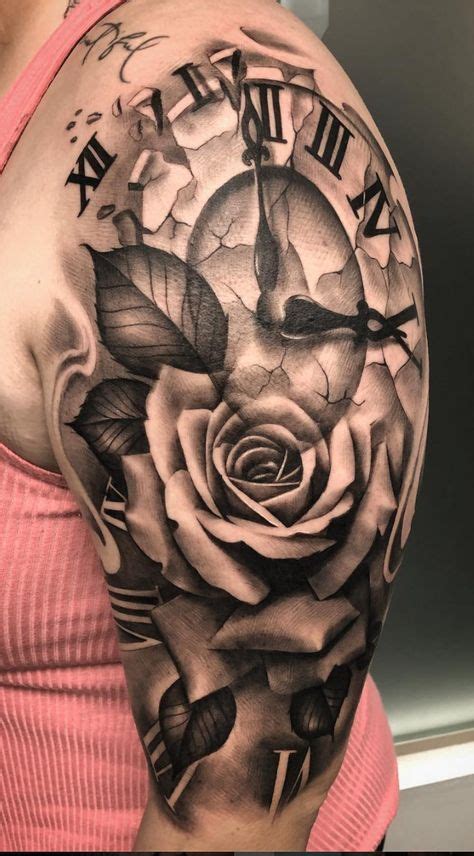 Rose And Clock Tattoo Meaning Exploring The Hidden Meaning Behind This