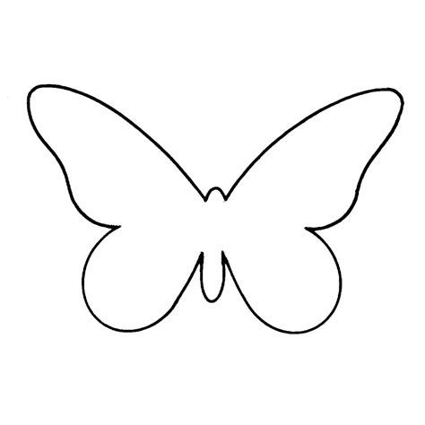 5 Best Images Of Printable Butterfly Cut Outs Butterfly Template