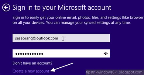 Cara membuat akun microsoft sangat mudah, kamu bisa menggunakan alamat email seperti hotmail, msn, outlook, gmail maupun yahoo. Cara Membuat Akun Microsoft dan Mengganti User Lokal ke Akun Microsoft di Windows 8.1 dan ...