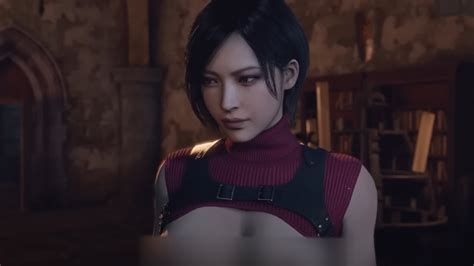 Naked Ada Wong Confronts Cross Dressing Leon Resident Evil Remake Edit Youtube