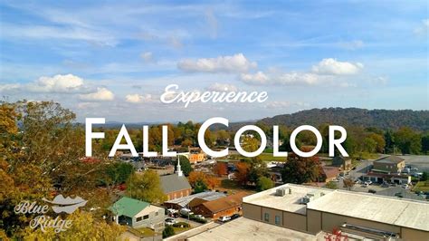 Experience Fall Color In Blue Ridge Georgia Youtube