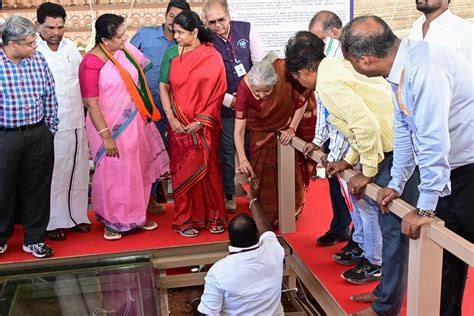 Nirmala Sitharaman Lays Foundation Stone For Archeological Museum In