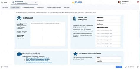 Take your online brainstorming to the next level on conceptboard's collaborative whiteboard. Brainstorming Process Online Software Tools & Templates