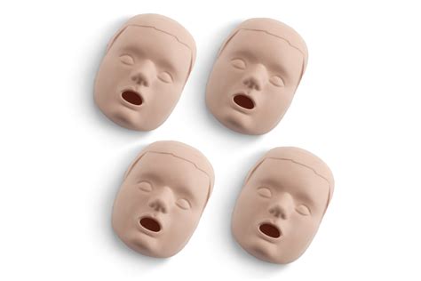 Grupo rpp is responsible for this page. Prestan Child Manikin Face Skins Medium Skin Four Pack | Heartzap Safety Training & Equipment