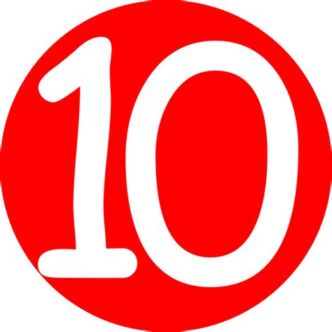 Number 10 Clipart Clipart Panda Free Clipart Images