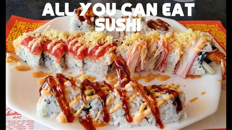 All You Can Eat Sushi Challenge All You Can Eat Sushi Buffet