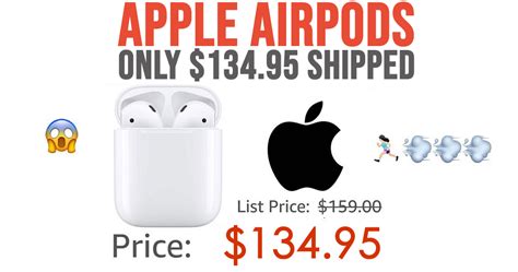 Apple Airpods With Wired Charging Case Only 13495 On Amazon