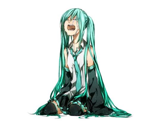 Miku Hatsune Crying