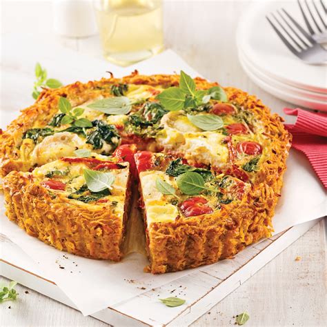 Quiche Aux Tomates S Ch Es Et Fromage De Ch Vre Avec Cro Te De Patates