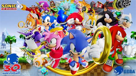 Happy 30th Anniversary Sonic The Hedgehog By Jpninja426 On Deviantart