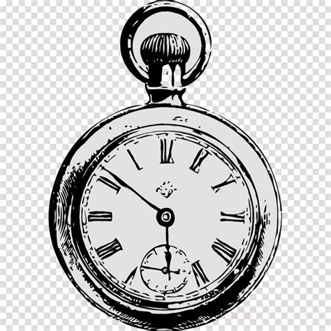 Pocket Watch Cartoon Drawing Choose From 230 Pocket Watch Graphic