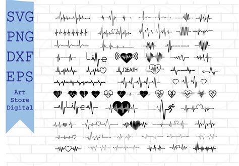 Heartbeat Svg Ekg Svg Graphic By Artstoredigital Creative Fabrica