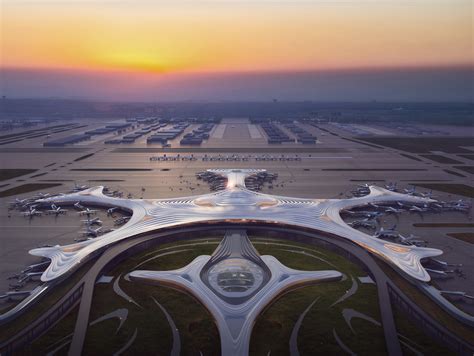 Mad Designs A Snowflake Inspired Terminal For Harbin Taiping