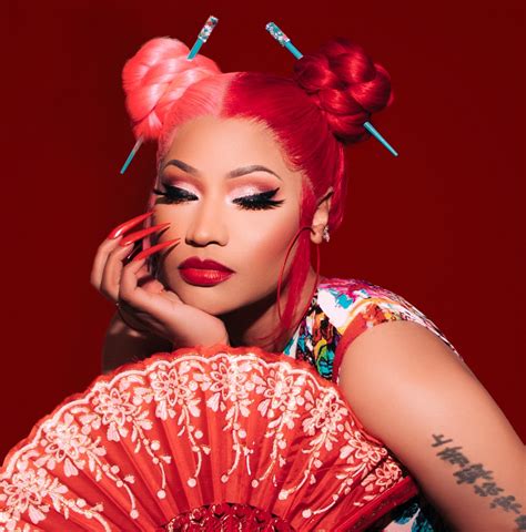 Nicki Minaj Shares Promo Photos From Her ‘red Ruby Sleeze Photo Shoot