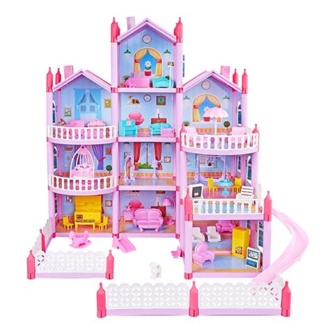 Buy Barbie Doll House Set L Kids Girls Playing Toy Set
