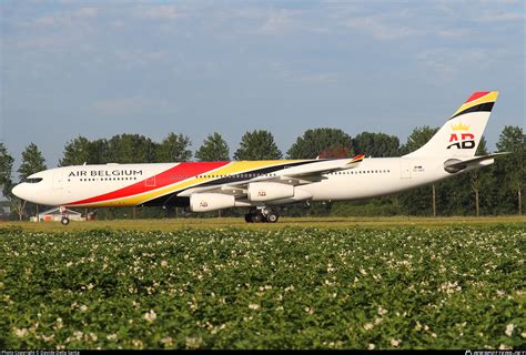 Oo Abb Air Belgium Airbus A340 313 Photo By Davide Della Santa Id