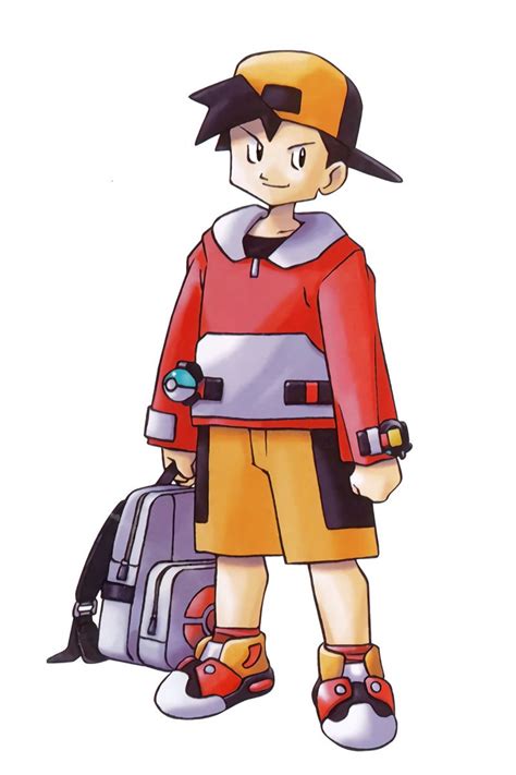 circa The main protagonist of Pokémon Gold and Silver by Ken Sugimori official art for