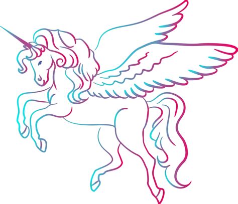 Unicorn Drawing Pdf